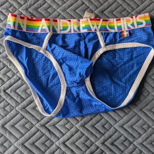 Andrew Christian Pride Mesh Briefs - M